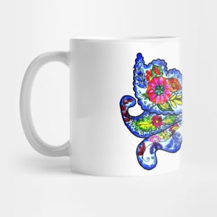 Floral butterfly drawing Mug